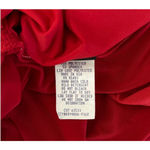 Frederick's of Hollywood Dress Womens XS Red Sexy Retro Vintage Old Hollywood Photo 7