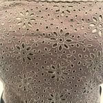 Banana Republic  Brown Eyelit Strapless dress Size 10 Photo 1