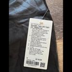 Lululemon Wunder Train High Rise 25” Matte Foil Black Size 6 NWT Photo 3
