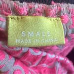 Maeve Anthropologie Ballad Swing Skirt Pleated Embroidered Geometric Print Small Photo 8