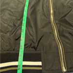 Bershka  Black and White Women's Bomber Jacket Photo 4