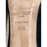 Jimmy Choo  Womens Black Peep Toe High Heels‎ Stilettos Size 40.5 Photo 8