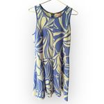 Lilly Pulitzer Cove Iris Blue and Cream Patterned Mini Dress Photo 1