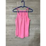 Lilly Pulitzer  Pink Knit Halter Top Sz‎ Small Photo 1