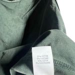 Aerie  OFFLINE Acid Wash Crop Tank Top Green Ribbed Racerback Womens M Photo 3