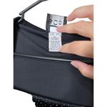 Dawn Joy Dress Black Vintage Maxi Velvet Square Neck Short Sleeve Formal Elegant Size 10 Photo 7