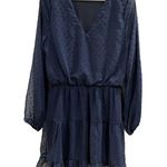 Altar'd State Altar’d State Navy Long Sleeve Dress Photo 0