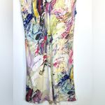Jams World Jams‎ World Dress Color Dance Abstract Print 100% Rayon Sleeveless Resort Wear M Photo 2
