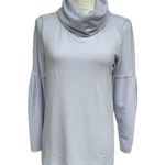 Lou & grey EUC  pastel purple cowl neck pullover sweater Photo 0