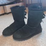 UGG Black Bailey Bow Boots Photo 0