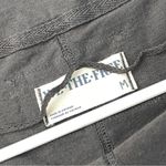 Free People  Polo Tshirt NWT nina oversized womens Gray (medium) boho preppy Photo 2