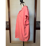 Isabel XXL Pink Short Sleeved Button Down Shirt Photo 7