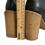 See By Chloe Keira Leather Crepe Block Heel Zip Booties Women’s 38.5 Spring Black Size 7.5 Photo 9