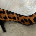 Talbots animal print heels sexy work dinner out small heels size 7 Photo 4
