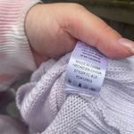 FATE HANDKNIT PUFF SWEATER Purple Photo 2