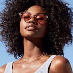 NWT Lulus Pink Mirrored Cat Photo 1