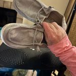 Hey Dude  Wendy Slub Canvas Chambray Light Grey Women’s Size 6 Photo 3