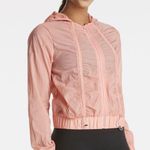 Fabletics  Sportswear Peach Lightweight Donovan Woman's Hooded Windbreaker Photo 0
