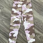 Aerie Offline Pink and Brown Camo Leggings Photo 0