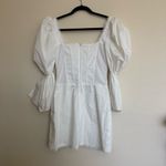 House Of CB  'Matilda' White Puff Sleeve Corset Dress‎ NWOT Size S Photo 3