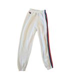 Aviator Nation  White Striped Multicolor Joggers Sweatpants Size XS Photo 9