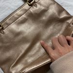 Fossil  Rose Gold Leather Shoulder and Tote Bag Photo 7