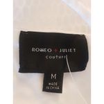 Romeo + Juliet Couture Romeo Juliet Couture Womens Dress Sz Medium White Wedding Bridal Shower Party Photo 9