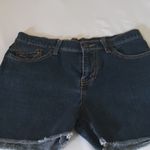 ZENA Vintage Decorative Cut Off Jeans Shorts Photo 2