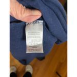 Aria Collection Navy Blue Smocked Neck Button Front Nightgown XL Photo 4