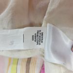 Old Navy Halter Dress Womens M Multicolor Striped Baby Doll Smocked Cinch Maxi Photo 5