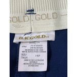 VTG D.K. Gold Women’s 14P Navy Pleated Trousers High Waist 80s 90s Golf Pant NWT Blue Photo 5