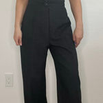 XOXO Y2K Gray Plaid High Rise Wide Leg Trousers Waist 27 Baggy Pleated Photo 0