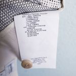 Armani Collezioni  Off White Black Diamond Wool Blend Slacks Photo 9