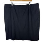 Calvin Klein  Womens Pencil Skirt Sz 22W Gray Career Office‎ Interview Workwear Photo 0