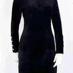 Juicy Couture Regal TRK Stretch Velour Solid Fitted Dress Sz Small NWT Photo 0