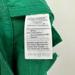 J.Crew J. by  size 0 linen cotton blend green shorts‎ scalloped hem Photo 4