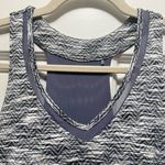 MPG Gray & Purple Athletic Dress Racerback with Pockets Size Medium Blue Photo 1
