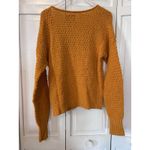 Abercrombie & Fitch  Goldenrod Knit Sweater 100% Cotton Size S Photo 4