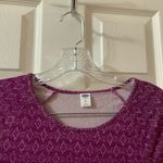 Old Navy  Purple Print Short Sleeve Shift Dress XS Photo 2