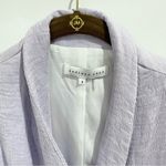 Endless Rose Like New Lavender  longline blazer w/ polka dot ruffle sleeve Photo 9