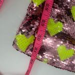 Nasty Gal NWT  tailored sequin heart jumpsuit pink sz 4 Photo 5