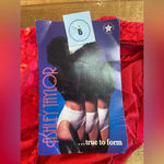 ASHLEY TAYLOR Vintage 80s 90s Red Lingerie Set Two Piece Size Medium 6 USA‎ Made Photo 10