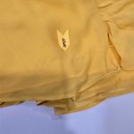 LPA  Asymmetrical Ruffle Wrap Dress in Golden Yellow XS Photo 7