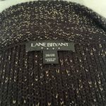 Lane Bryant  Pullover Wideneck Sweater Sz 26/28  Whimsigoth Vampy Shimmer Holiday Photo 8