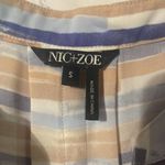 Nic+Zoe  striped tunic blouse size small- oversized Photo 1