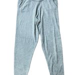 Young Fabulous and Broke Size M Jogger Sweatpants Fuzzy Soft Pocket Grey Stretch Photo 1