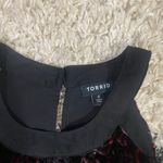 Torrid Burnout Velvet Paisley Halter Tunic Tank Top Photo 8