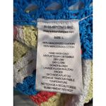 Solid & Striped  The Logan Pants Crochet Striped Side Slits Swim Coverup L $278 Photo 11