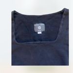 Vintage Heavenly Bodies Y2k 2000s  Sport Black tank top square neckline size M Photo 3