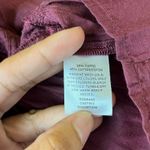 Something Navy  Maroon Lace Peplum Blouse NWT Small Photo 6